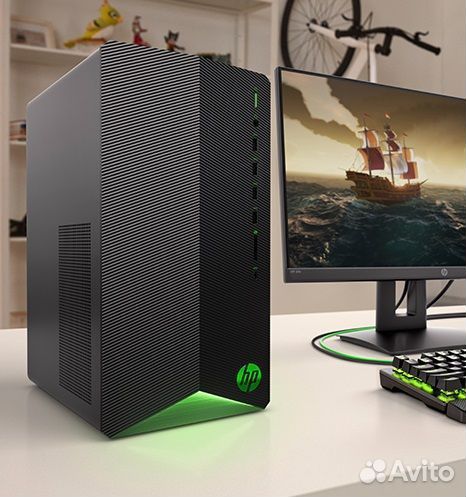 HP Pavilion Gaming PC Ryzen 5 4600G DDR4 16Gb-3200