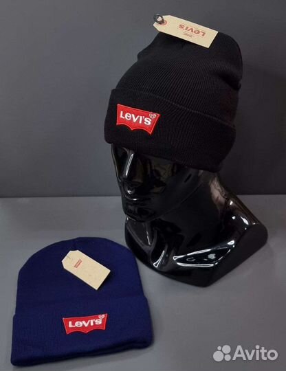 Шапка мужская levis новые
