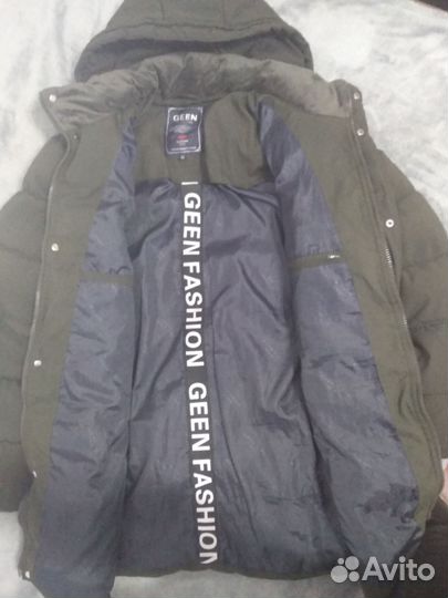 Куртка парка мужская зимняя 54 размер