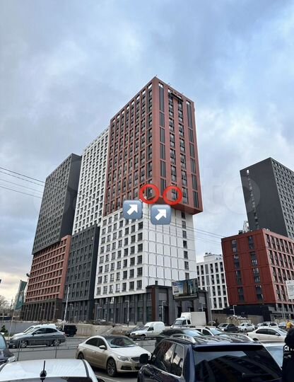 2-к. квартира, 54,6 м², 11/23 эт.