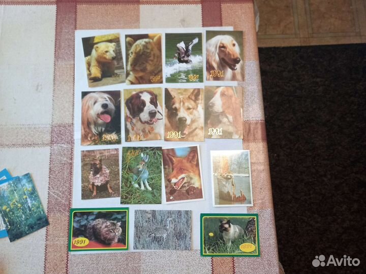 Карманные календарики СССР