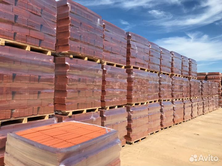 Кирпич керамический полнотелый М200