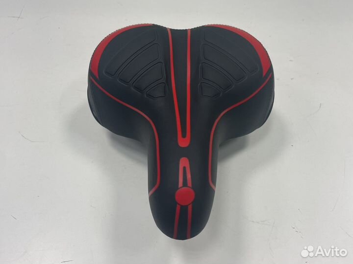 Велосипедное седло широкое