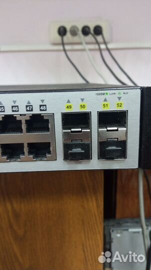 Коммутатор D-link DGS-1210-52mpp 48 портов