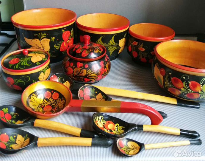 Набор хохломы