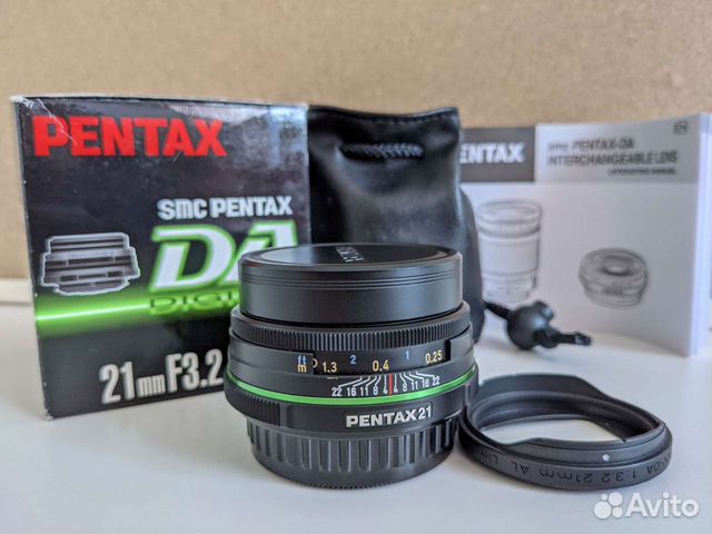 Объектив Pentax SMC DA 21mm f/3.2 Limited
