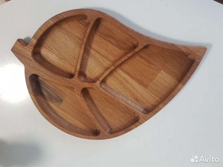 Тарелка из дуба