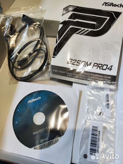 Материнская плата ASRock b250m pro4 1151