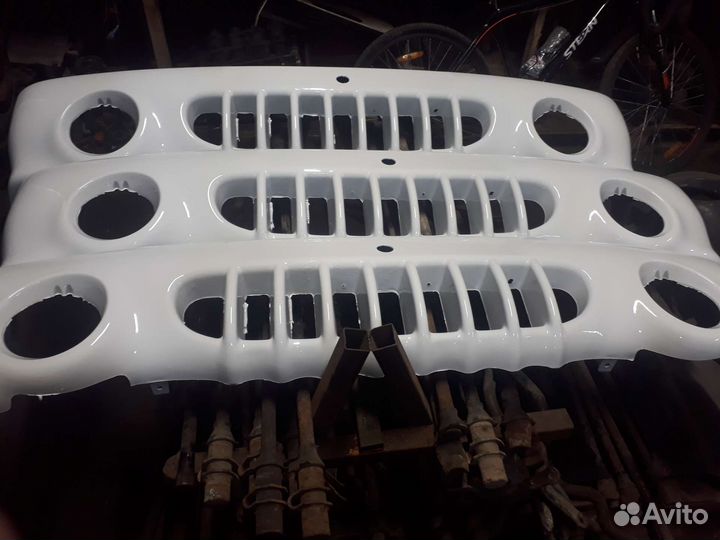 Бампер на Портер1 новые крашенные