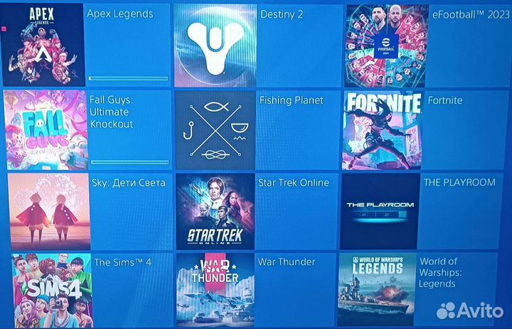 PS4 slim + игры Sony Playstatiom 4