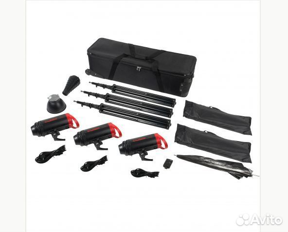 Студийный импульсный свет