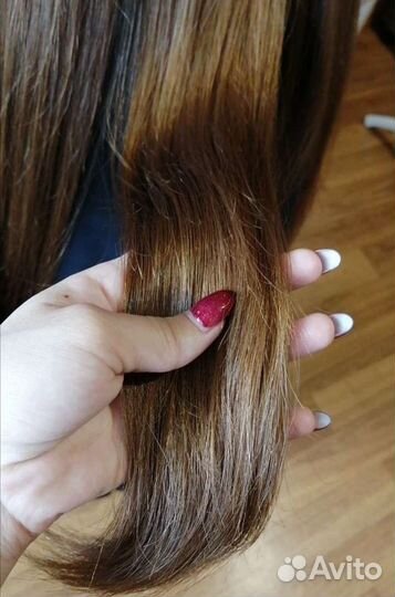 Полировка волос, реконструкция кончиков