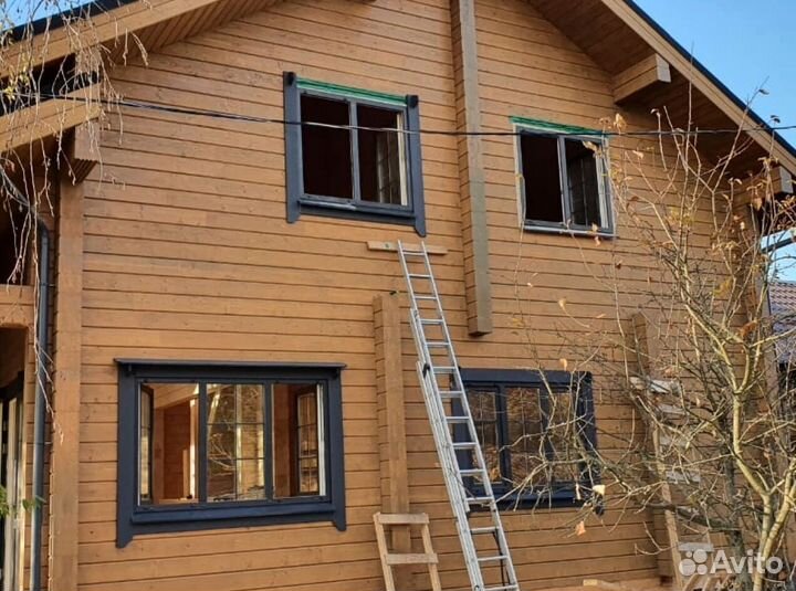 Домокомплект из клееного бруса, ель, 185 на 230