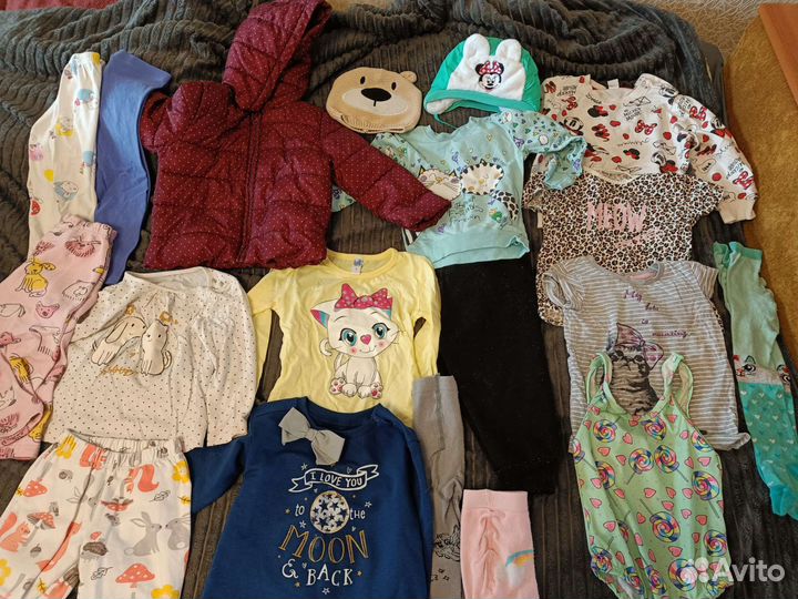 Вещи пакетом на девочку 86размер