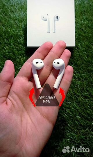 AirPods 2 1:1 Гарантия Магазина + VK музыка