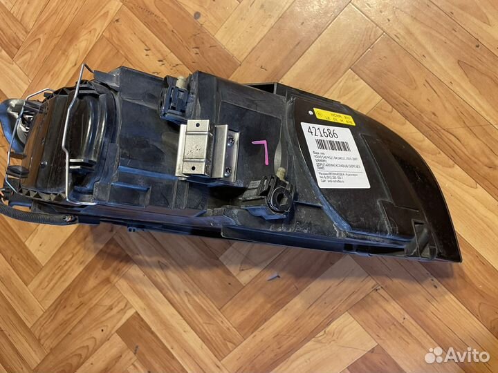 Фара левая в сборе без ламп volvo s40 v50