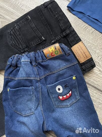 Вещи фирменные пакетом на мальчика 86-92