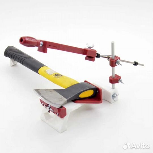 Держатель для заточки топора на точилке жук