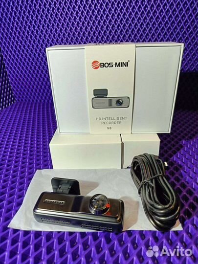 Видеорегистратор bos mini v8 с Wi-Fi модулем