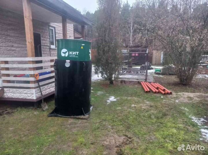 Септик под ключ без откачки