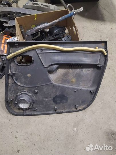 Обшивка двери задняя левая LADA largus