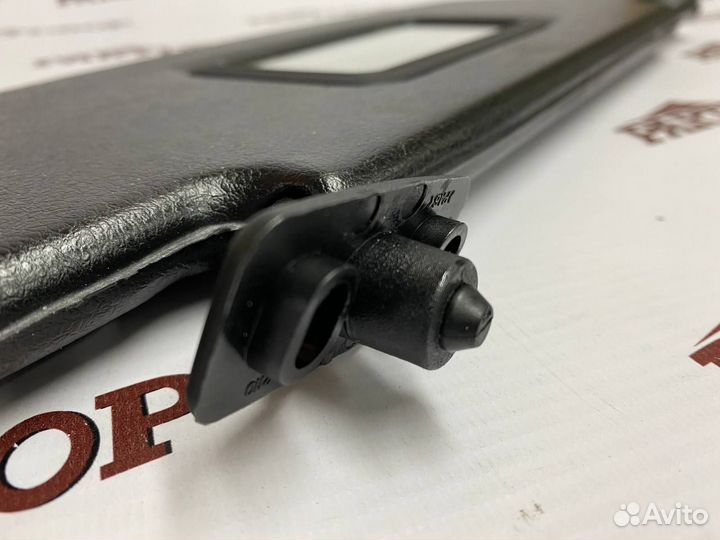 Козырьки солнцезащитные черные ваз 2110 - 2112