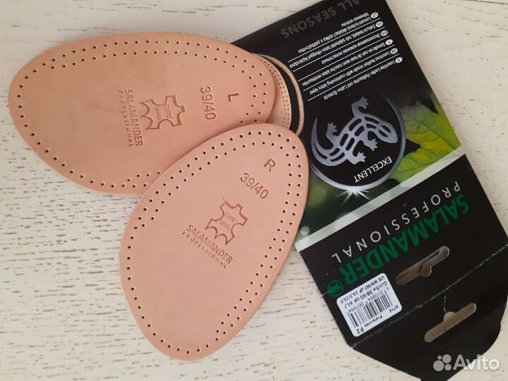 Полустельки кожаные 39/40р