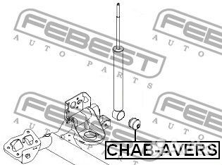Сайлентблок заднего амортизатора