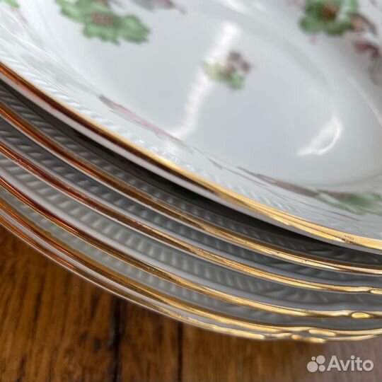 Тарелки 6 шт суповые винтажные Польша