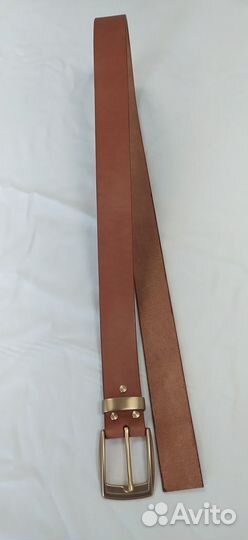 Кожаный ремень ручной работы