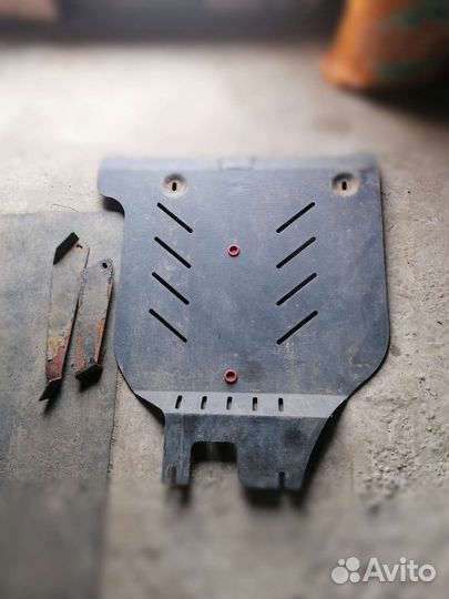 Защита для заднего бампера ниссан 7