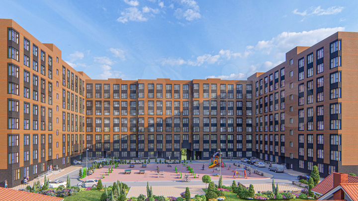 2-к. квартира, 79,8 м², 4/10 эт.