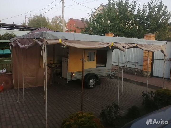 Прицеп дом на колесах бу