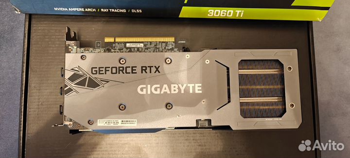 Видеокарта rtx 3060ti на запчасти