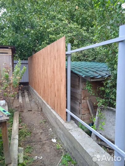 Забор.Установка заборов