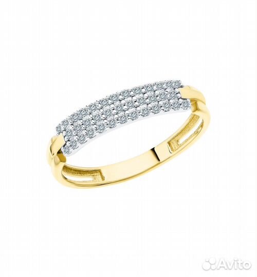 Золотое кольцо женское