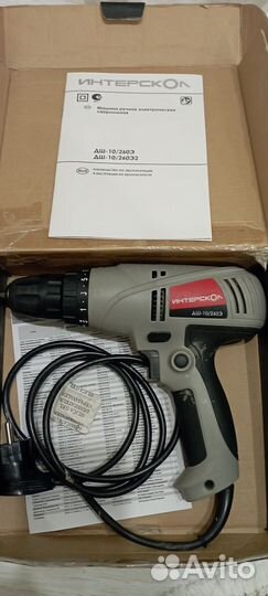 Дрель шуруповерт сетевой