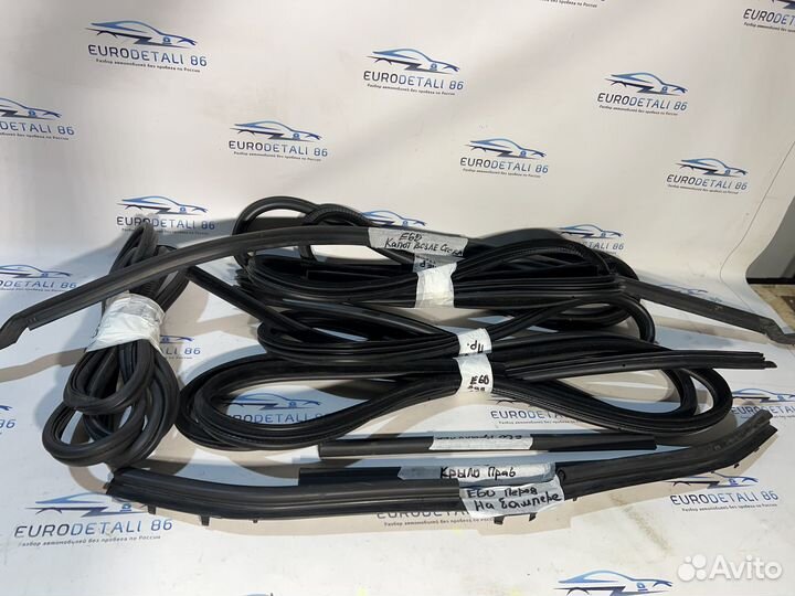 Уплотнители дверей, капота, багажника BMW 5 E60/61