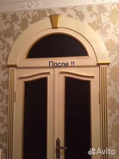 Реставрация покраска дверей