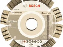 Алмазный диск bosch 125 concrete