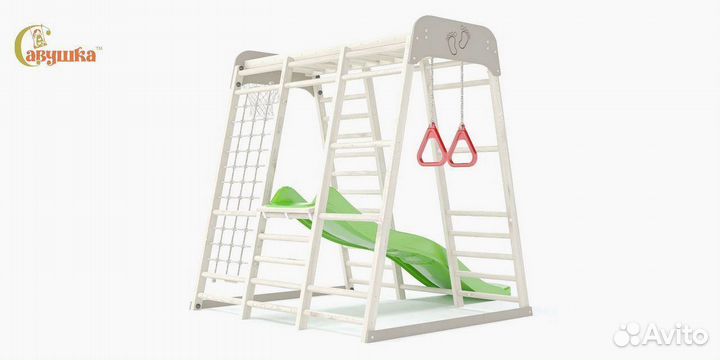 Игровой комплекс для дома горка кольца