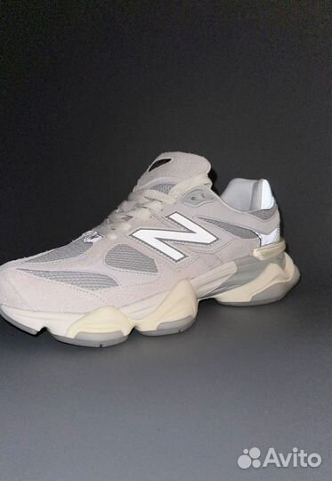 Кроссовки New Balance 9060, Gray Beige Люкс