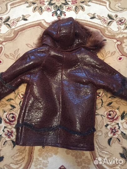 Дубленка натуральная детская