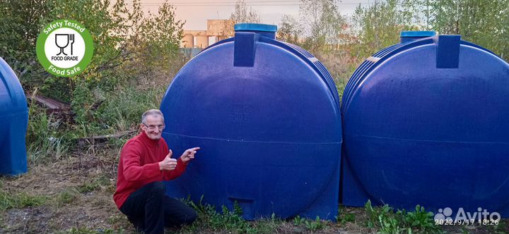 Бак для вина 5000 / бак для бани