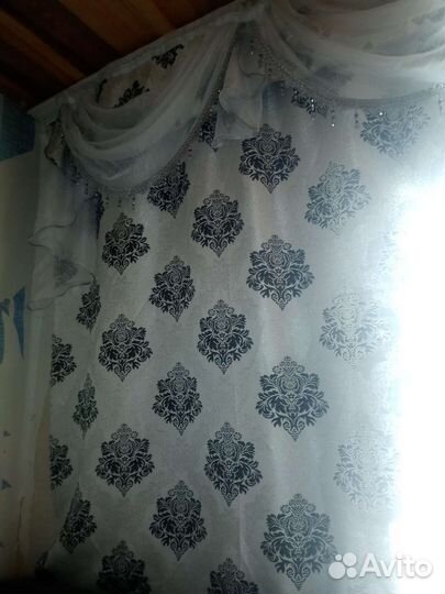 Шторы ночные с ламбрекеном