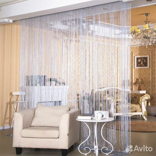 Нитяные шторы