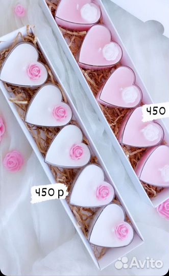 Ароматическая свеча ручной работы