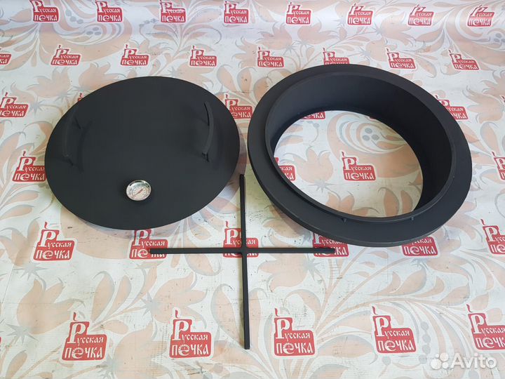 Крышка для кирпичного тандыра 400 мм с основанием