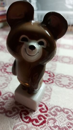 Олимпийский мишка талисман олимпиады 1980