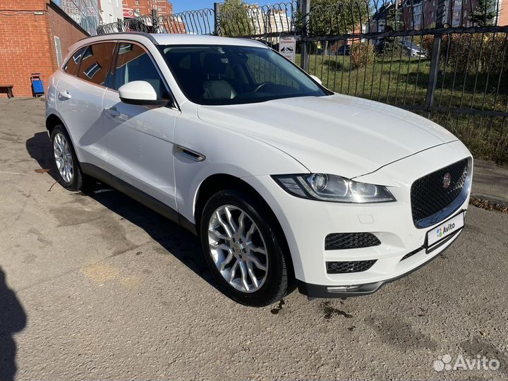 Jaguar F-Pace 2.0 AT, 2018, 102 000 км